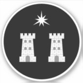 Sticker en vinyle stargate SCA (Devant)