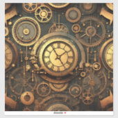 Sticker en vinyle Steampunk (Feuille)