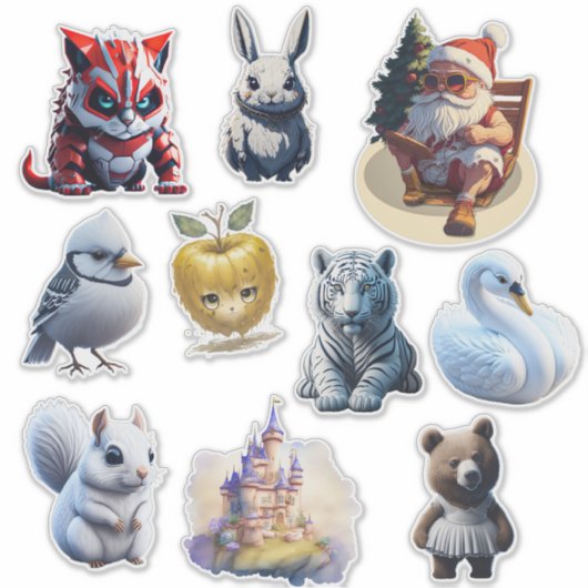 Sticker en vinyle sur mesure (Devant)