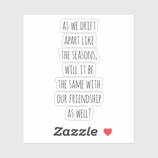 Sticker en vinyle sur mesure (Feuille)