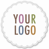 Sticker en vinyle sur mesure amovible Kiss coupé a (Devant)