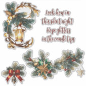 Sticker en vinyle sur mesure Christmas_17 (Devant)