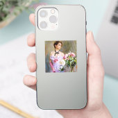 Sticker en vinyle sur mesure de la Dame douce (Téléphone)