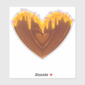 Sticker en vinyle sur mesure doux (Feuille)