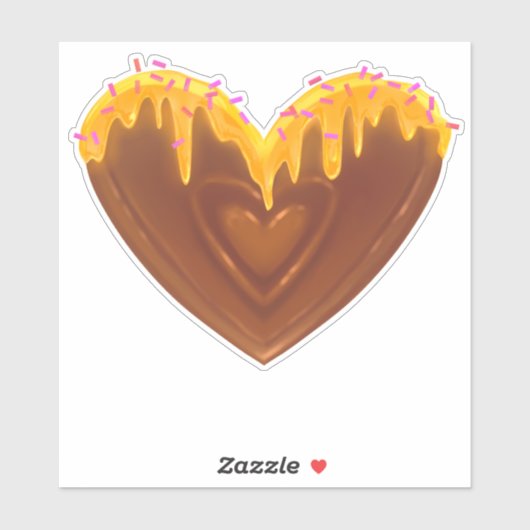 Sticker en vinyle sur mesure doux (Feuille)