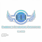 Sticker en vinyle sur mesure - Embrick Learning In (Devant)