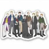 Sticker en vinyle sur mesure Jonquil Brothers (Devant)