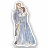 Sticker en vinyle sur mesure Lucas et Julia (Devant)