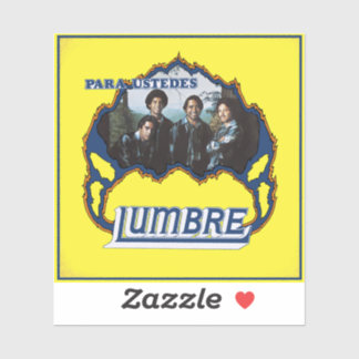 Sticker en vinyle sur mesure Lumbre