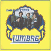 Sticker en vinyle sur mesure Lumbre (Devant)