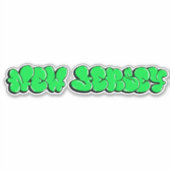 Sticker en vinyle sur mesure "New Jersey" (Devant)