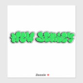 Sticker en vinyle sur mesure "New Jersey" (Feuille)