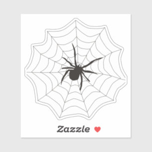 Sticker en vinyle sur mesure pour araignée et web