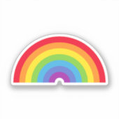 Sticker en vinyle sur mesure Rainbow (Recto)