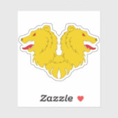 Sticker en vinyle sur mesure SCA Adiantum (Feuille)