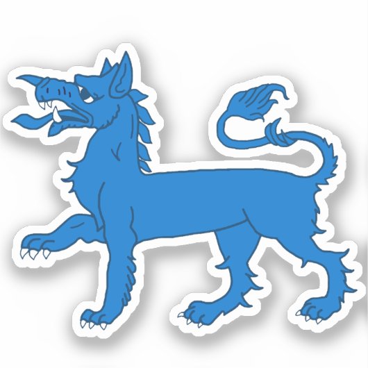 Sticker en vinyle sur mesure SCA East Kingdom (Recto)