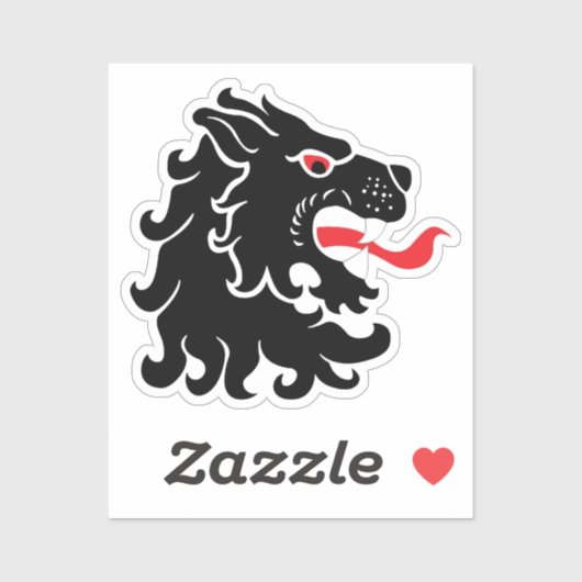 Sticker en vinyle sur mesure SCA Tir (Feuille)