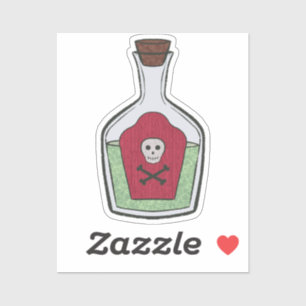 Sticker en vinyle sur mesure Tonic de sorcière