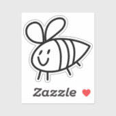 Sticker en vinyle taillé à la main (Feuille)