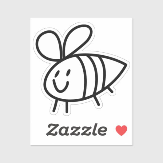 Sticker en vinyle taillé à la main (Feuille)