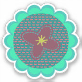 Sticker en vinyle taillé sur mesure (Recto)