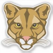 Sticker en vinyle taillé sur mesure Panthers (Devant)