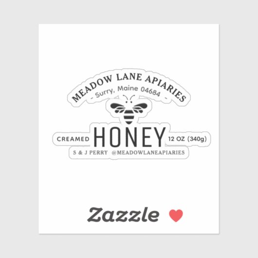 Sticker en vinyle transparent de 3 pouces Skep 12 (Feuille)