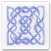 Sticker en vinyle VIOLET CELTIC KNOT 4" (Devant)