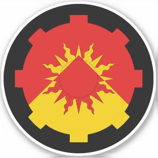 Sticker en vinyle Vulcanfeldt SCA (Devant)