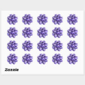 Sticker en violet (Feuille)