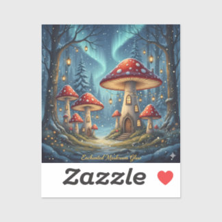 Sticker Enchanted Mushroom Glow Mug – Magical Fairy Fores