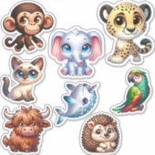 Sticker Enchanter la collection d'autocollants 3D pour ani (Devant)