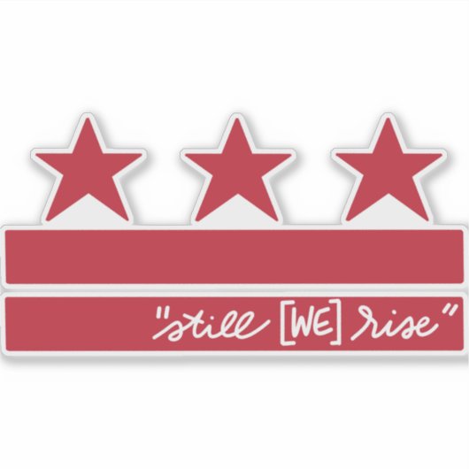 Sticker Encore [NOUS] Montez, DC ! (Devant)