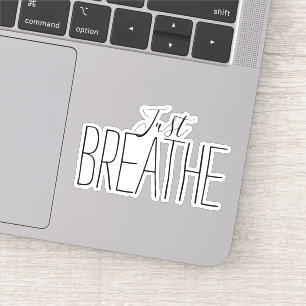 Sticker Encouragement Respirez simplement