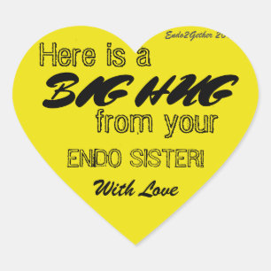 Sticker Endo Sister Hug