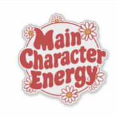 Sticker Énergie des caractères principaux (Devant)