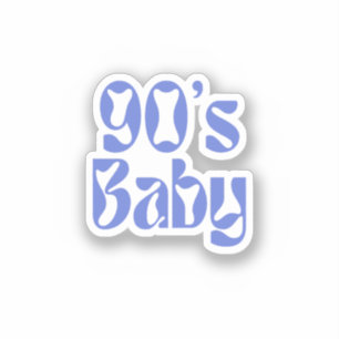 Sticker Enfant des années 90