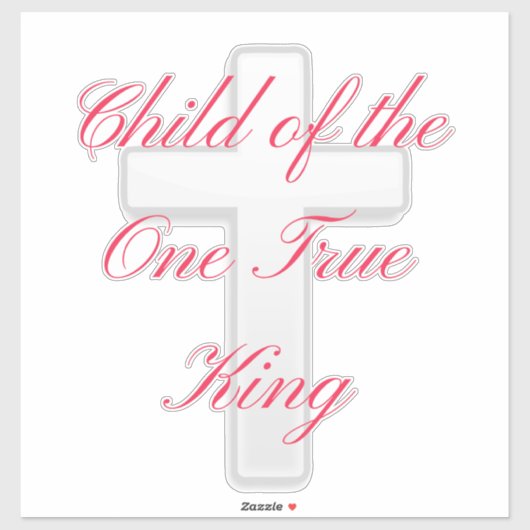 Sticker Enfant du Roi unique (Feuille)