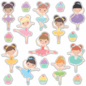 Sticker Enfants Ballerina (Devant)