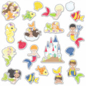 Sticker Enfants Mermaids & Mermen (Devant)