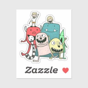 Sticker Enfants monstres 