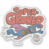 Sticker Enfants Vintages Grover (Devant)