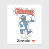 Sticker Enfants Vintages Grover (Feuille)