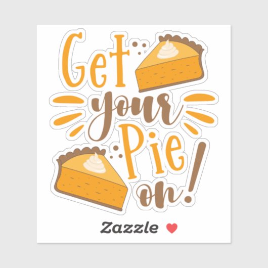 Sticker Enfile Ta Pie ! (Feuille)