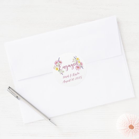 STICKER ENGAGÉ (Enveloppe)