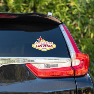 Sticker Engagé dans l'Autocollant voiture Las Vegas