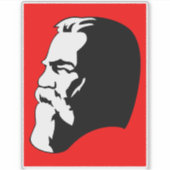 Sticker Engels, communisme, socialisme, Union soviétique (Devant)