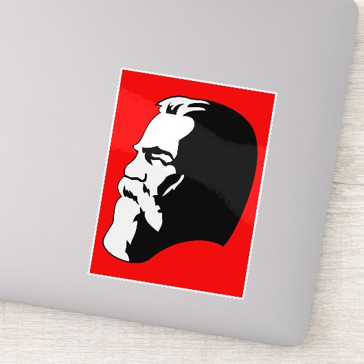 Sticker Engels, communisme, socialisme, Union soviétique (Détail)