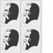Sticker Engels, communisme, socialisme, Union soviétique (Devant)