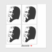 Sticker Engels, communisme, socialisme, Union soviétique (Feuille)
